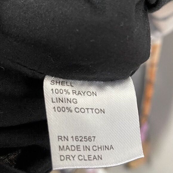 BUSAYO Collective Slip Dress Women Medium Black Purple Tie Dye Midi - Picture 16 of 16